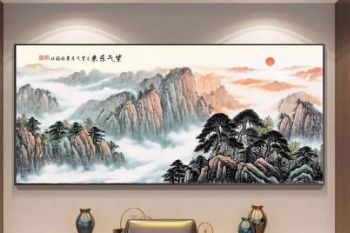 客厅挂画避坑指南：选对是艺术，挂错毁风水
