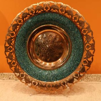 伊朗蓝松石盘子45CM