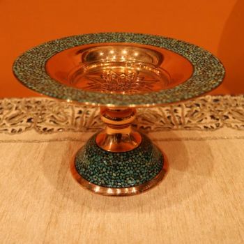 糖托14CM伊朗蓝松石