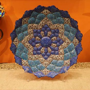 B级35CM盘子 伊朗纯手工mina