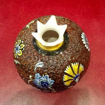 石榴10CM 产地：made in Iran 伊朗纯手工陶瓷mina