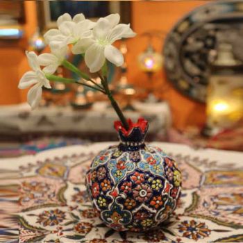 石榴伊朗纯手工陶瓷mina