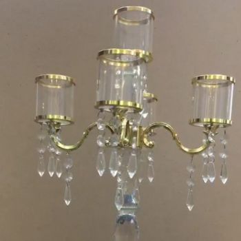 玻璃焟台非常漂亮很餐厅摆件