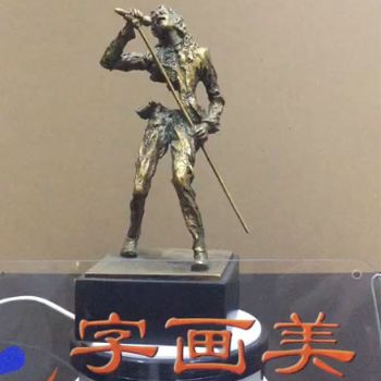 音乐人树脂摆件适合酒店客厅写字楼装饰