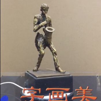 音乐人树脂摆件适合酒店客厅写字楼装饰