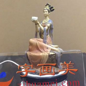 敦煌飞天神女树脂摆件适合客厅装饰
