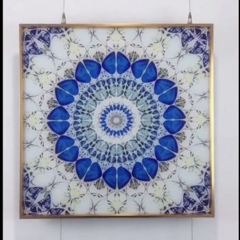 飞鱼转运十来运转现代轻奢晶瓷画