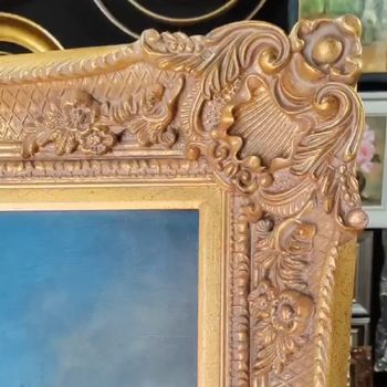 现货实木雕花角花框欢迎联系客服微信