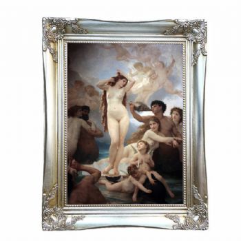 银色 PS材质 欧式 角花框  精品欧式画框 画框 相框 镜框 尺寸宽6cm 厚3.2cm