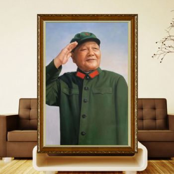 改革开放总设计师邓小平中国人心中的伟人写实油画纯手绘油画人物