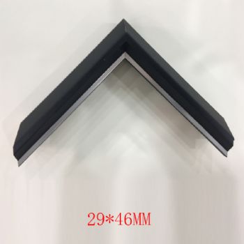 高档实木系列黑烫银29*46MM