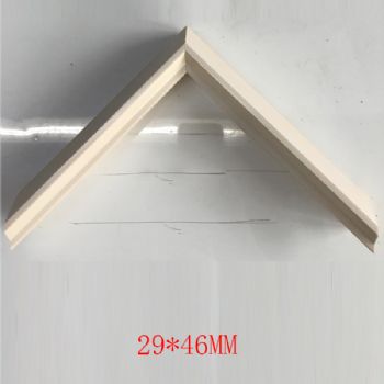 高档实木系列粉白29*46MM