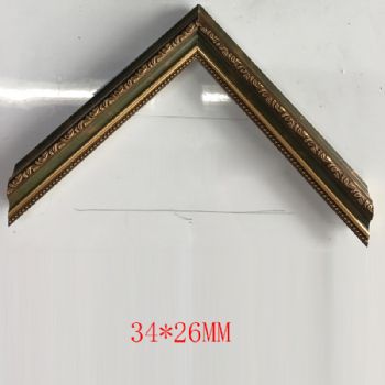 高档实木系列金色34*26MM