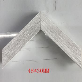 高档实木系列哑白抓丝48*30MM