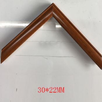 喷涂木线咖啡色30*22MM