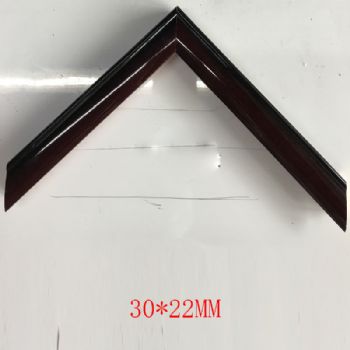 喷涂木线水晶红30*22MM