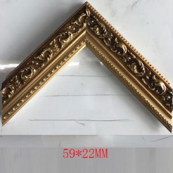 喷涂木线金色59*22MM