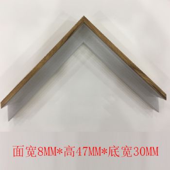 PS发泡系列木纹面宽8MM*高47MM*底宽30MM