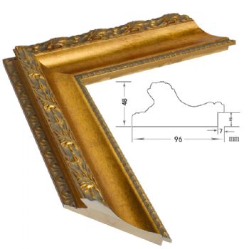 进口松木金色96*48MM