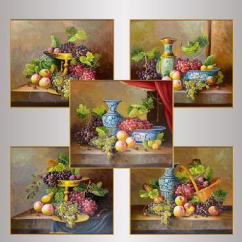 油画批发原创 写意 纯手绘 油画花卉 写生花卉花瓶