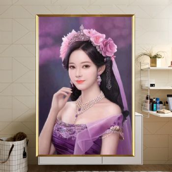 纯手绘人物油画美女艺术油画作品写实油画艺术裸体艺术