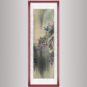 国家一级美术师 周金山 花鸟画 手绘 手工 国画 名家字画 家庭挂画办公室挂画（一）