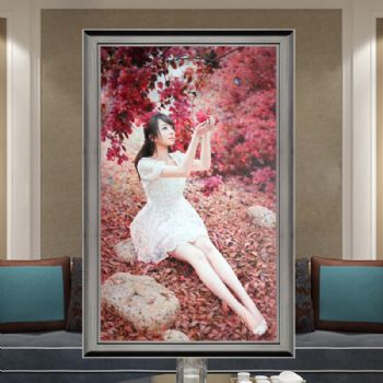 高档朝鲜油画 名人一级画家手绘 人物肖像油画 中式油画 家庭挂画 酒店挂画 办公室挂画