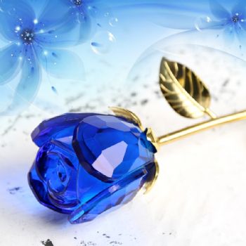 520情人节礼物送女友老婆水晶玫瑰礼品母亲节礼物送妈妈特别创意