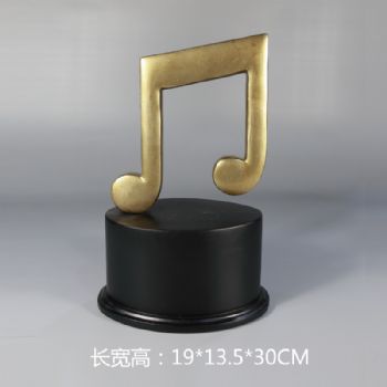 精典音符雕塑摆件欧式摆件精品手工雕塑雕塑摆件