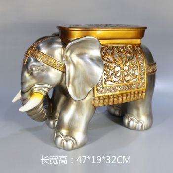 小象凳子系列雕塑摆件中式摆件精品手工雕塑