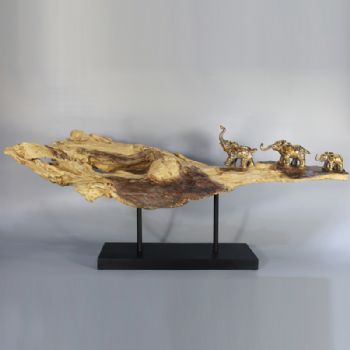 创意情景摆件雕塑摆件中式摆件精品手工雕塑