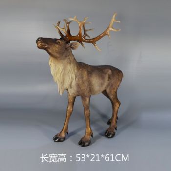 麋鹿摆件雕塑摆件欧式摆件精品手工雕塑