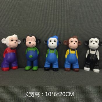 猴你来原创现代艺术树脂摆件雕塑摆件中式摆件精品手工雕塑摆件