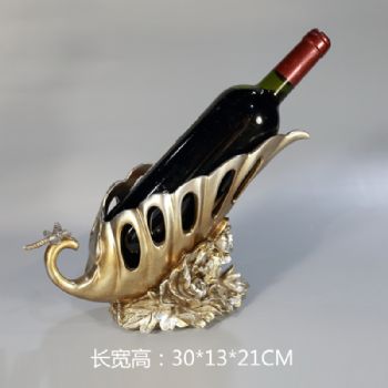 精品小巧酒架手工制作树脂摆件高品质保证办公室家庭酒店摆件