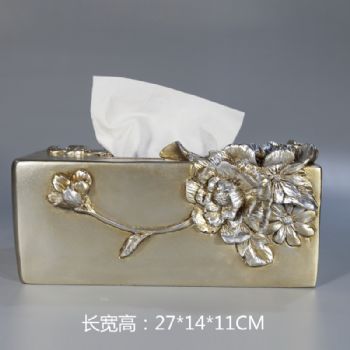 精品纸巾盒手工制作树脂摆件高品质保证办公室家庭酒店摆件