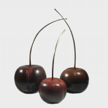 樱桃具象雕塑摆件装饰品酒店玄档办公桌创意摆设现代艺术品青铜12.4KG