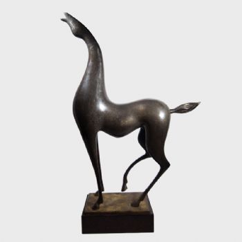 青铜器工艺品马摆件马踏飞燕铜工艺品马到成功饰品铜马青铜3KG