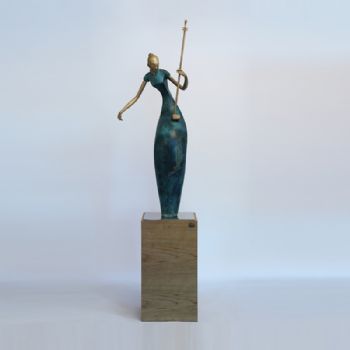 铜雕艺术品人物摆件仕女翠竹音乐二胡旗袍女饰品礼品宾馆会所摆设