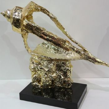 创意权仗雕塑 家居摆件 办公室软装铝合金