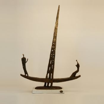 创意人物情景XLA3-39铜工艺品 铜雕塑 家居摆件 办公室软装黄铜5KG