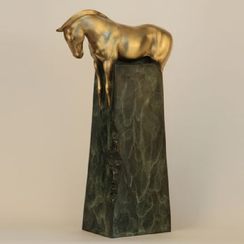 精品铜雕铜工艺品摆件 酒店大堂公司别墅软装品摆件骏马铜雕XLA2-103