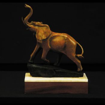 招财铜象XL12-063家居酒店办公室摆件招财保平安如意招财象黄铜   船木   玉石