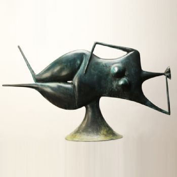 抽象写意人形铜雕XLC-19铜工艺品 铜雕塑 家居摆件 办公室软装硅青铜