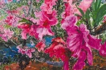 都是画桃花，真的有500万和200块的差距吗？